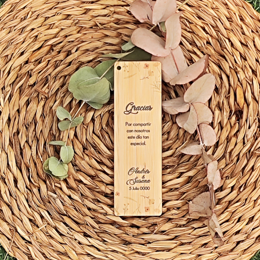 MARCAPÁGINAS DE MADERA